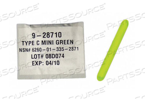 OEM#: 9-28710PFLIGHTSTICK GREEN 4 HR. 2 IN L PK50 от Cyalume Technologies