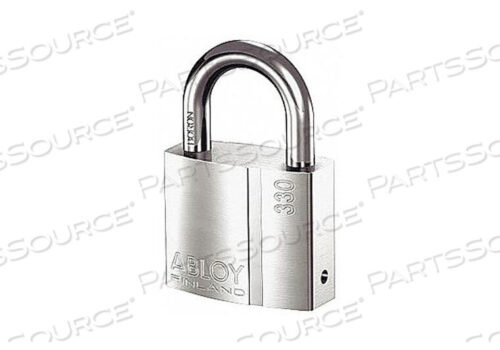 OEM#: PL330/25B-KAKEYED НАВЕСНОЙ ЗАМОК 1 В ПРЯМОУГОЛЬНИКЕ СЕРЕБРИСТОГО ЦВЕТА от Abloy