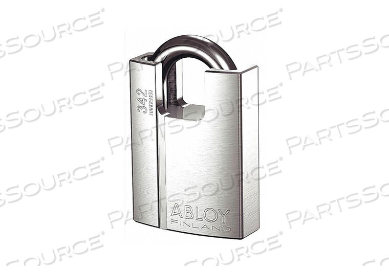 OEM#: PL342B-KDKEYED PADLOCK 1 В ПРЯМОУГОЛЬНИКЕ СЕРЕБРИСТОГО ЦВЕТА от Abloy