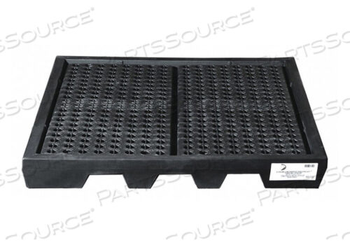OEM#: 5116-BDBLACK DIAMOND 4 DRUM SPILLPALLET - НИЗКИЙ ПРОФИЛЬ - 2000 LB. CAP. от Enpac