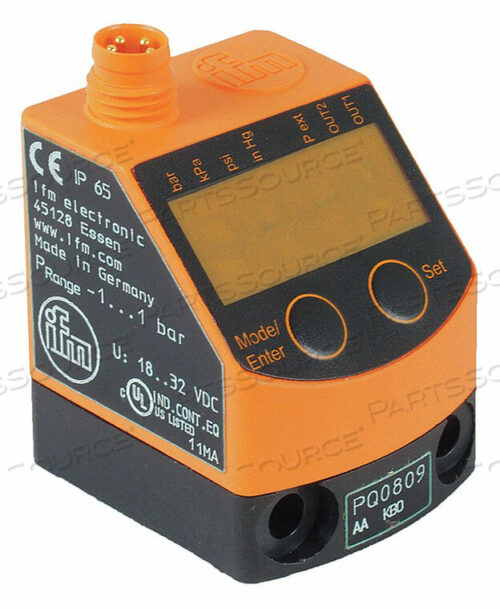 OEM#: PQ0809COMPND DIGITAL PRSSUR SW -14.5-14.5 PSI от IFM Efector