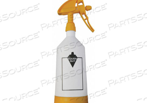OEM#: 35WT52ДВОЙНОЙ СПРЕЙ-БУТЫЛКА 0,5 Л БЕЛЫЙ/ЖЕЛТЫЙ от Tough Guy