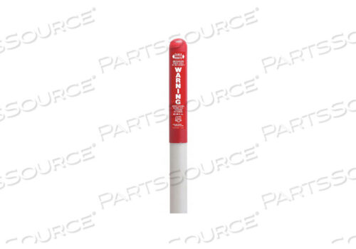 OEM#: 114602CROUND DOME UTILITY ЭЛЕКТРИЧЕСКИЙ МАРКЕР, БЕЛЫЙ СТОЛБ 66H, 42 НАД ЗЕМЛЕЙ, КРАСНЫЙ от Tapco