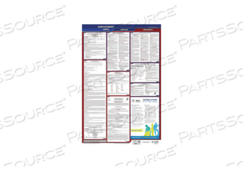 OEM#: 300-ARLABORLAW POSTER FED/STA AR ENG 40WX26INH от J.J. Keller & Associates