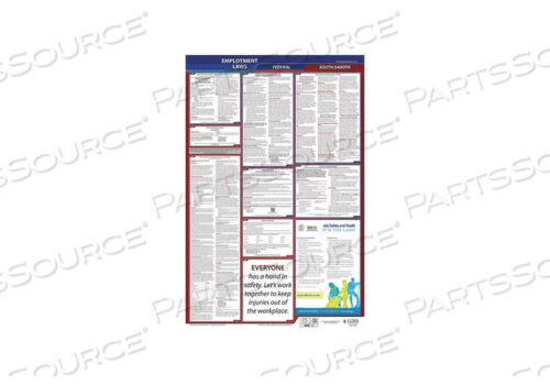 OEM#: 300-SDLABORLAW POSTER FED/STA SD ENG 40WX26INH от J.J. Keller & Associates
