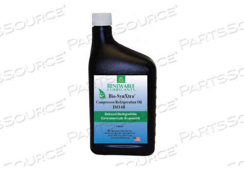 OEM#: 87851COMPRESSOR OIL 1 QT BOTTLE by Renewable Lubricants