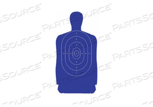 OEM#: B-27CB BLUE-25B-27 СИЛУЭТ МИШЕНЬ СИНИЙ PK25 от LE Targets