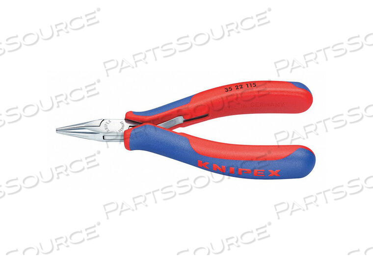 OEM#: 35 22 115ПЛОСКОГУБЦЫ С ЦЕПНЫМИ НОСАМИ 4-1/2 L ГЛАДКИЕ от Knipex