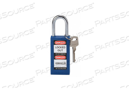 OEM#: 123406LOCKOUT PADLOCK KD BLUE 3 H от Brady Americas