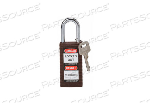 OEM#: 123411LOCKOUT PADLOCK KD BROWN 3 H от Brady Americas