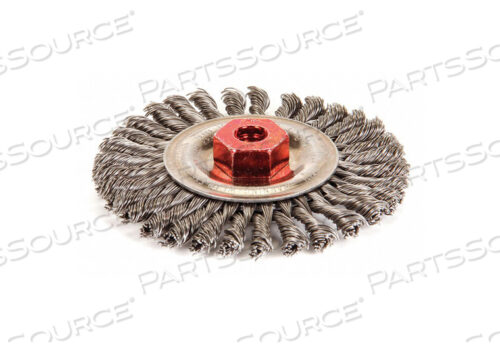 OEM#: 94261 ЩЕТОЧНЫЙ КОЛЕСИК TWIST WIRE С РЕЗЬБОВЫМ ВИНТОМ от Weiler