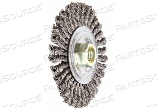 OEM#: 94263Диск щетки из скрученной проволоки с резьбовым стержнем от Weiler