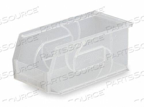 OEM#: PB105-5 CLEARHANG AND STACK BIN 10-7/8 ДЮЙМОВ L ПРОЗРАЧНЫЙ от Lewisbins