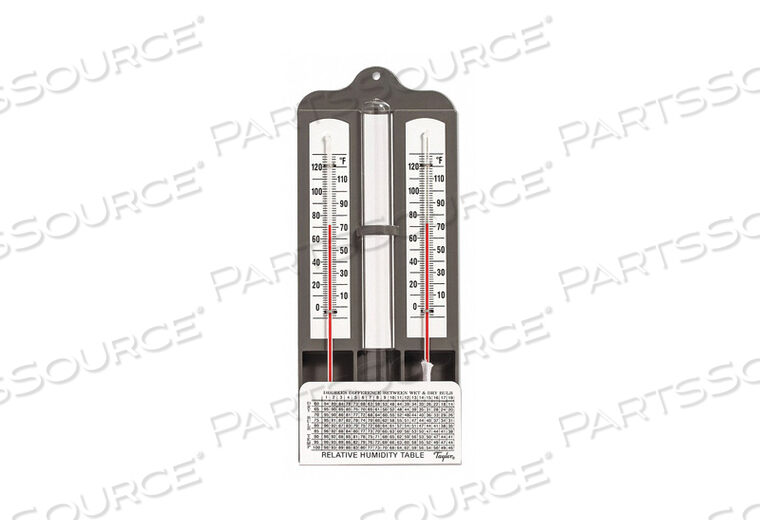 OEM#: 5525J1MASON HYGROMETER RANGE 0/120 F by Taylor