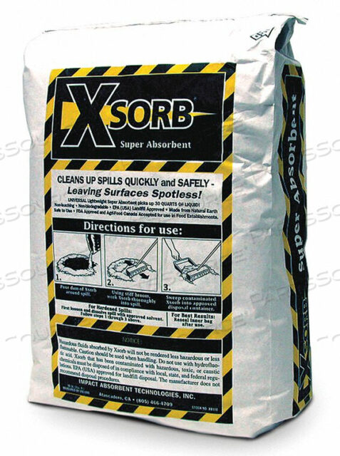 OEM#: XB110UNIVERSAL ABSORBENT 2 CU FT. BAG от Impact Absorbents