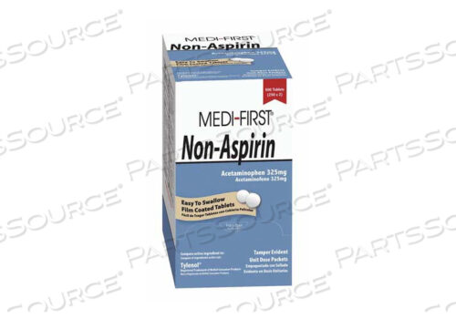 OEM#: 80313БЕЗ АСПИРИНА ТАБЛЕТКИ ДЛЯ ОБЛЕГЧЕНИЯ БОЛИ PK500 от Medi-First