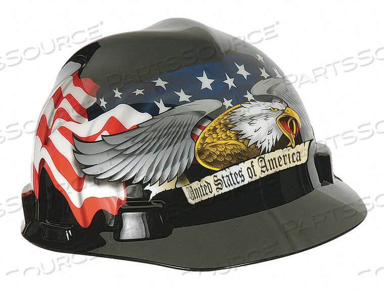 OEM#: 10079479H0843 КАСКА ТИП 1 КЛАСС E С ХРАПОВЫМ МЕХАНИЗМОМ ЧЕРНАЯ от MSA Safety Sales, LLC