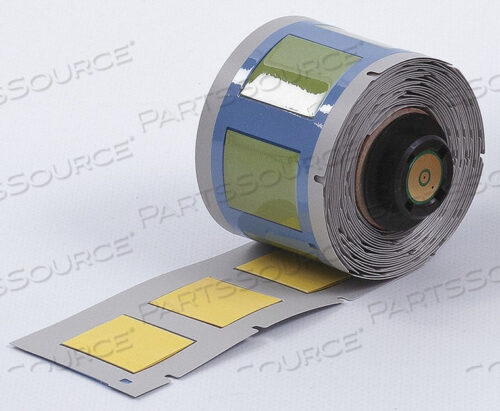 ЭТИКЕТКА ЖЕЛТАЯ 1 В W ПОЛИОЛЕФИН