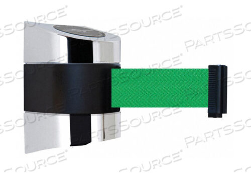OEM#: 897-15-S-1P-NO-G6X-CD0101 ЛЕНТА БАРЬЕР ХРОМИРОВАННЫЙ РЕМЕНЬ ЦВЕТ ЗЕЛЕНЫЙ от Tensabarrier