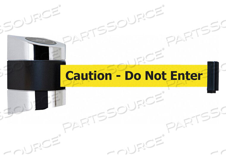 OEM#: 897-30-S-1P-NO-YAX-CD0128 ЛЕНТА БАРЬЕР ХРОМИРОВАННЫЙ ЦВЕТ ЖЕЛТЫЙ от Tensabarrier