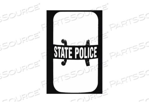 OEM#: BS-9-SPSTATE POLICE RIOT SHIELD CLEAR от Paulson International