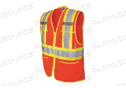 OEM#: U6112O-3XLЖИЛЕТ HI-VIS ОРАНЖЕВЫЙ СЕТЧАТЫЙ ПОЛИЭСТЕР 3XL от Viking