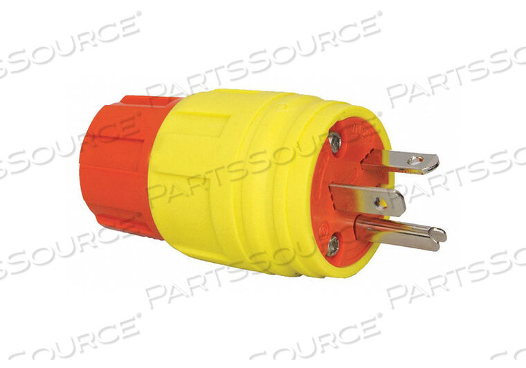 OEM#: 1512-PW6P-AMPLUG INDUSTRIAL 5-20P 20A 125VAC ЖЕЛТЫЙ от Ericson Manufacturing Co.