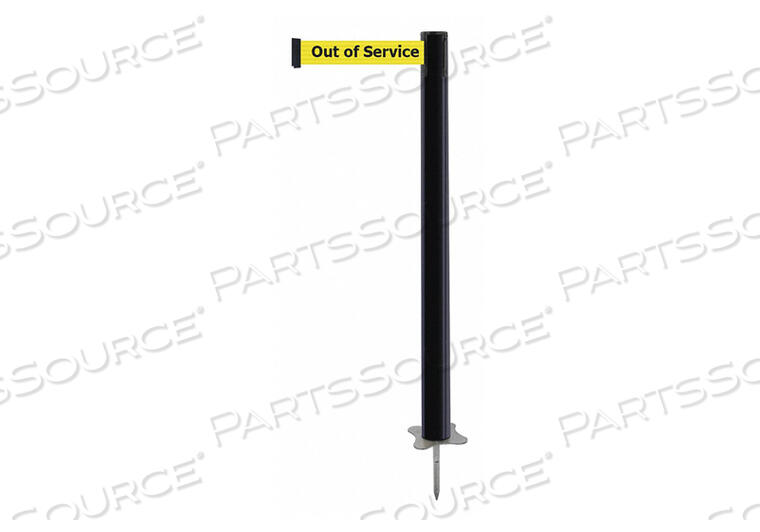 OEM#: 884-33-MAX-YEX-CSPIKE POST BLACK POST 43 H от Tensabarrier