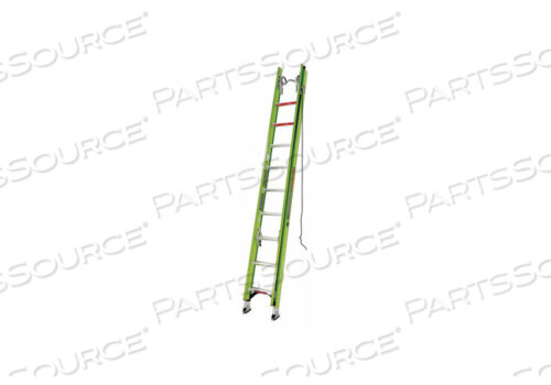 OEM#: 1792020 HYPERLITE 375 LB. ГРУЗОПОДЪЕМНОСТЬ ТИПА IAA СТЕКЛОВОЛОКНИСТАЯ РАЗДВИЖНАЯ ЛЕСТНИЦА от Little Giant