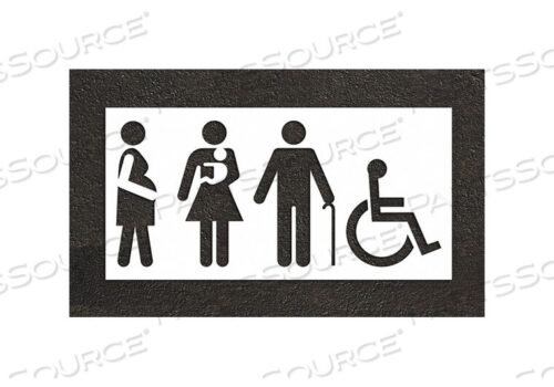 OEM#: STL-108-34208ТРАФАРЕТ ДЛЯ ТРОТУАРНОЙ МАРКИРОВКИ 50 H 100 W 0,125 ТОЛЩИНА от RAE Products & Chemicals Corp.