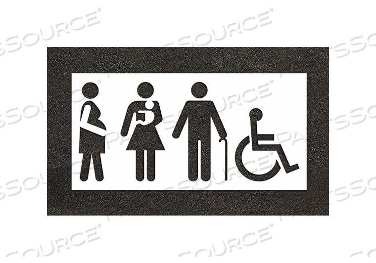 OEM#: STL-108-34208ТРАФАРЕТ ДЛЯ ТРОТУАРНОЙ МАРКИРОВКИ 50 H 100 W 0,125 ТОЛЩИНА от RAE Products & Chemicals Corp.