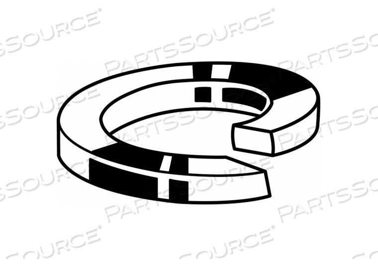 OEM#: U43150.019.0001SPLIT LOCK WASHER #10 SI BRONZE PK100 by Fabory