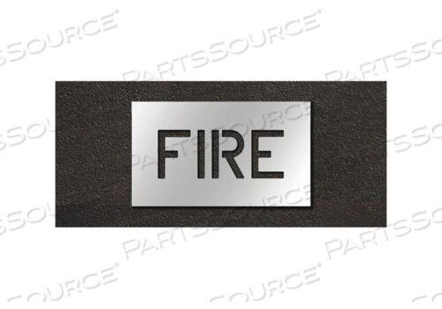 OEM#: STL-108-70601ТРАФАРЕТ ДЛЯ ПОЖАРНОЙ КРАСКОПОДГОТОВКИ от RAE Products & Chemicals Corp.