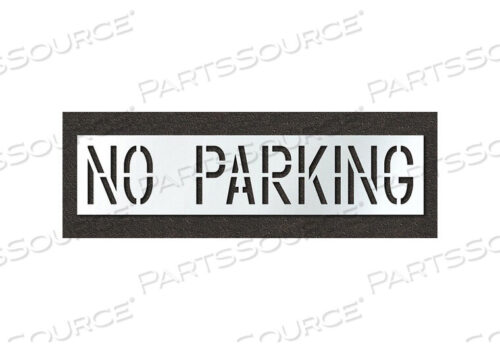 OEM#: STL-108-71832ТРАФАРЕТ ДЛЯ ТРОТУАРА «ПАРКОВКА ЗАПРЕЩЕНА» от RAE Products & Chemicals Corp.