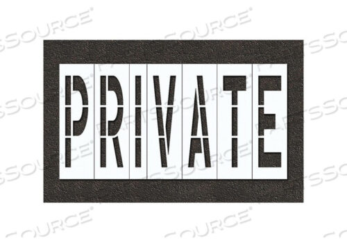 OEM#: STL-108-74829ТРАФАРЕТ ДЛЯ ТРОТУАРНОЙ ДЕКОРАЦИИ ЧАСТНОГО НАЗНАЧЕНИЯ от RAE Products & Chemicals Corp.