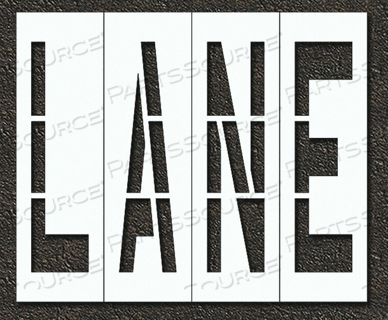 OEM#: STL-108-79602ТРАФАРЕТ ДЛЯ ТРОТУАРНОЙ ЛЕНТЫ от RAE Products & Chemicals Corp.