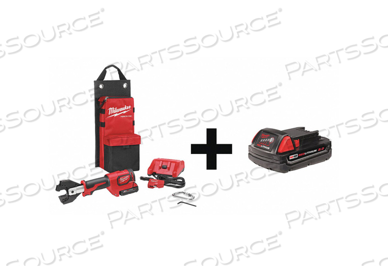 OEM#: 2672-21S 48-11-1820КОМПЛЕКТ БЕСПРОВОДНОГО КАБЕЛЕРЕЗА 14 ДЮЙМОВ L 2.0AH от Milwaukee Electric Tools