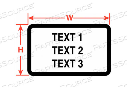 ТЕРМОЭТИКЕТКА 1/2 ДЮЙМА ДЛИНА X 1-1/8 ДЮЙМА ШИРИНА