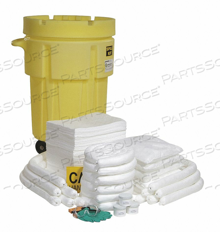 OEM#: SPKO-95-WDSPILL KIT WHEELED DRUM OIL-BASED LIQUIDS by SpillTech