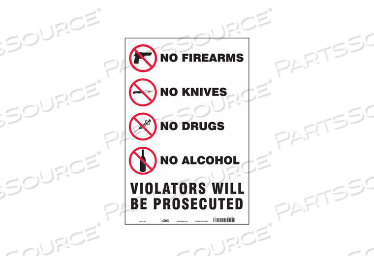 OEM#: 449L47ЗНАК БЕЗОПАСНОСТИ 18 В X 12 Ш ТОЛЩИНА 0,004 от Condor