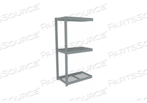 OEM#: ZLC7-4218A-3WBOLTLESS SHELVING ADD-ON 84 H GRAY by Tennsco Corp.