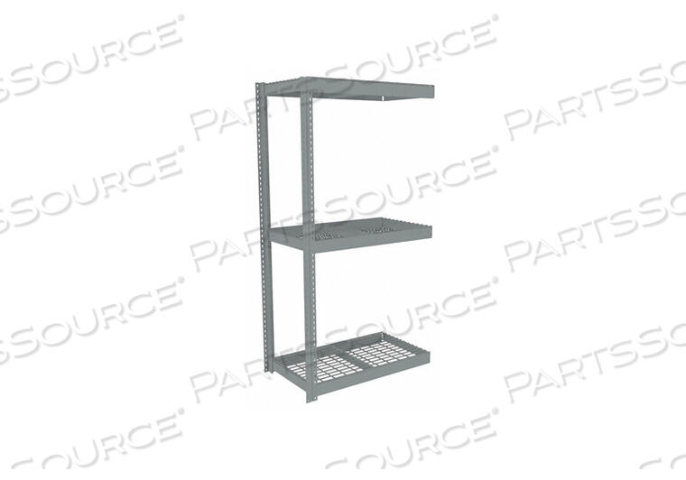 OEM#: ZLC7-4218A-3WBOLTLESS SHELVING ADD-ON 84 H GRAY by Tennsco Corp.