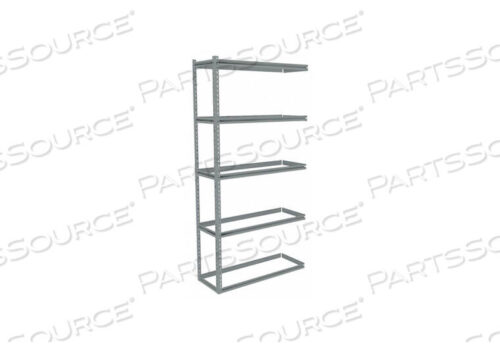 OEM#: ZB7-4218A-5BOLTLESS SHELVING ADD-ON 84 H GRAY by Tennsco Corp.