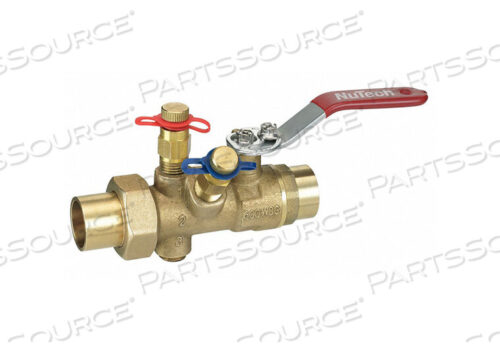 OEM#: MB1E-1A-075S-075SРучной балансировочный клапан 3/4 дюйма SWEAT от Nutech