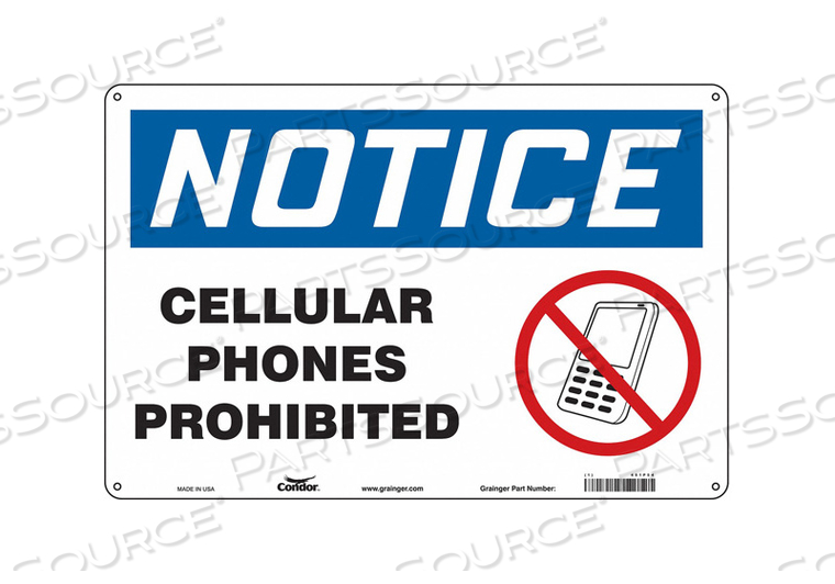 OEM#: 451P54SIGN CELL PHONE 18 W 12 H 0.055 THICK от Condor