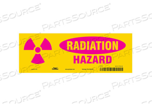 OEM#: 451Y63ЗНАК РАДИАЦИОННОЙ БЕЗОПАСНОСТИ ВИНИЛОВЫЙ 3-1/2 H от Condor