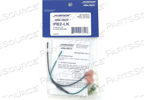 OEM#: PB2-LKКОМПЛЕКТ ПОДСВЕТКИ SS MFR. NO PB2/PB5 от Securitron