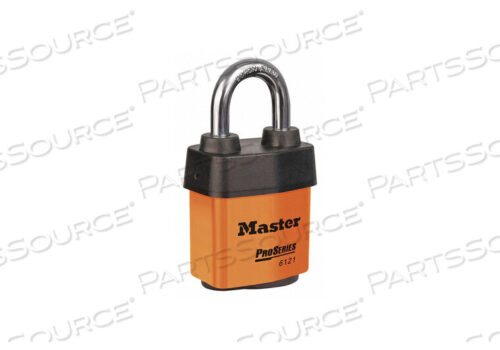 OEM#: 6121KAORJLOCKOUT PADSLOCK KA ORANGE от Master Lock