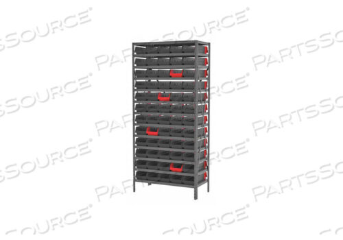 OEM#: AS187936468BKBIN SHELVING 79 ОБЩИЙ H 60 ЯЩИКОВ КРАСНЫЙ от Akro-Mils / Myers Industries, Inc