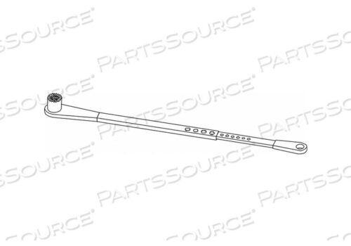 OEM#: 9130-3077T ANCLRSTANDARD ARM SLVR ALUM 28-1/2 IN L от LCN